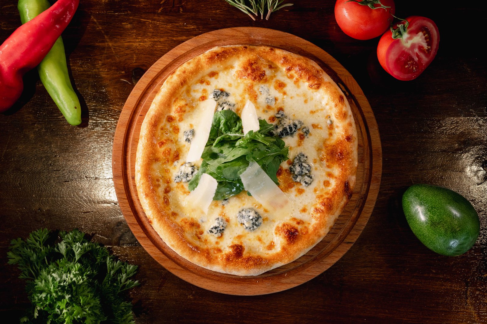 Üç Peynir Pizza